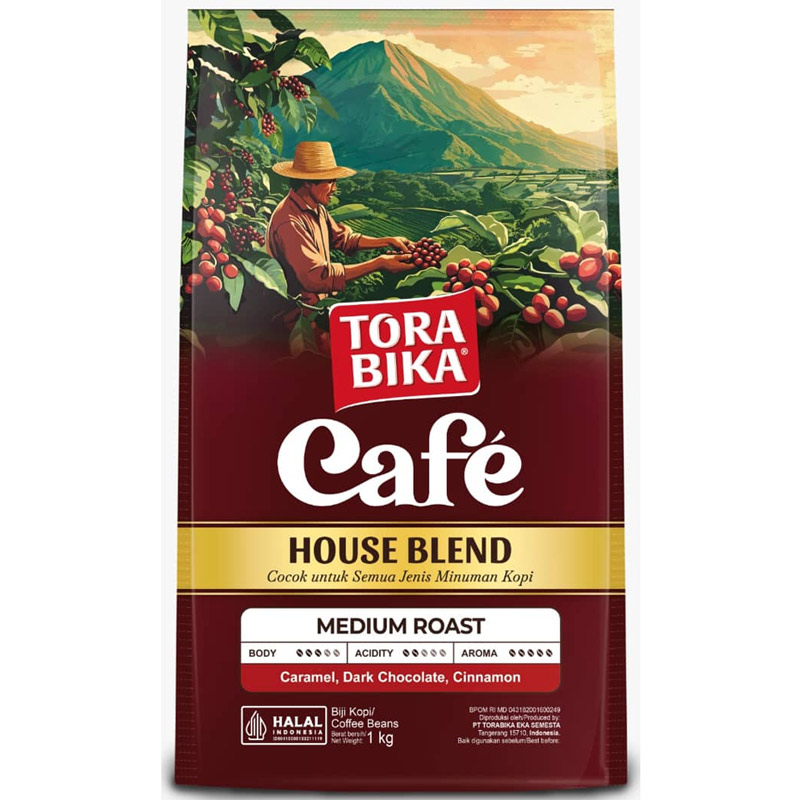 دانه قهوه ترابیکا بسته 1 کیلویی -  TORABIKA HOUSE BLEND