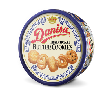 DANISA BUTTER COOKIES TIN 375G