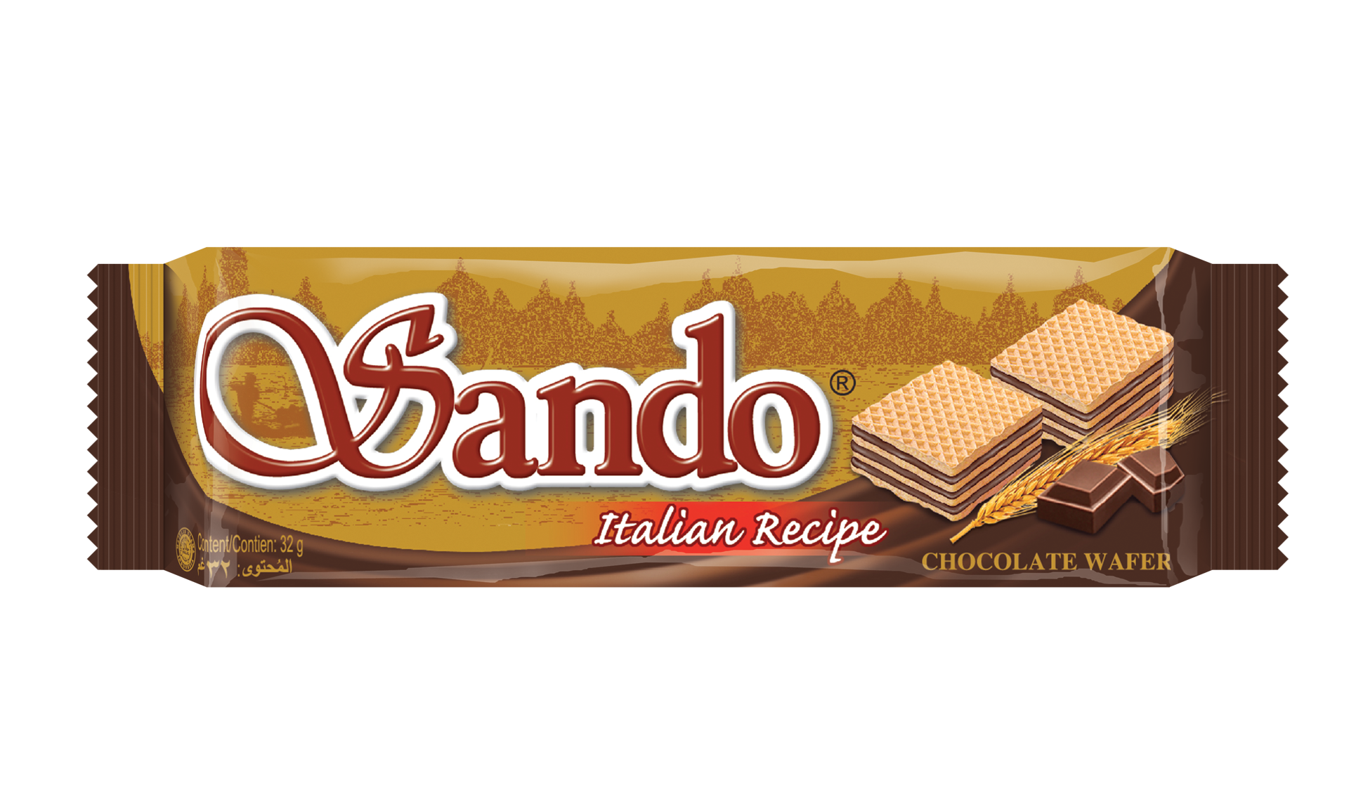 ویفر شکلاتی ساندو - WAFER SANDO CHOCOLATE