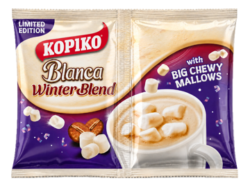 قهوه کوپیکو بلانکا مارشمالویی سری وینتر بلند یا ترکیب زمستانه بسته 10 عددی KOPIKO coffee BLANCA WB